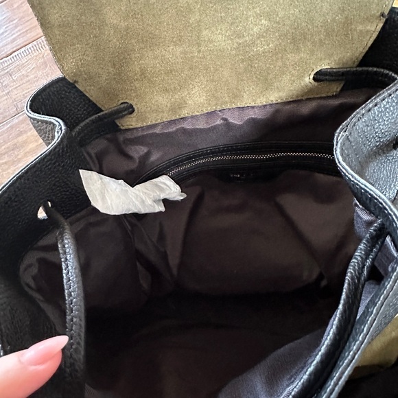 rag & bone leather and suede backpack - Picture 4 of 4